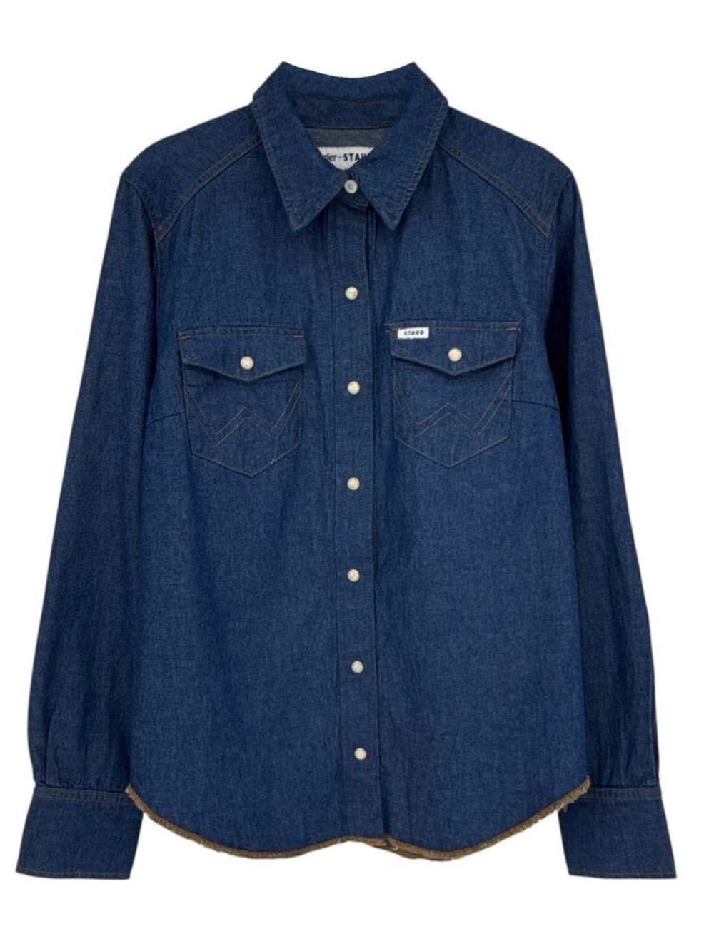 STAUD X Wrangler Denim Shirt